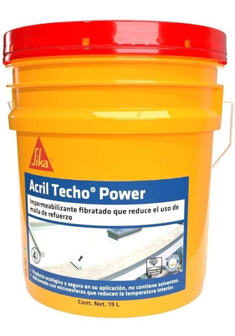 Sika® Acril Techo® Power 8 años Blanco
