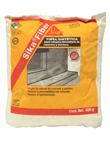 SikaFiber®,  FIBRA MODIFICADA DE POLIPROPILENO PARA EL REFUERZO DE HORMIGÓN Y MORTERO